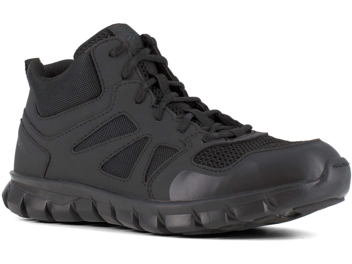Reebok Sublite Cushion Mid Soft Toe Tactical Boot - Women's Black