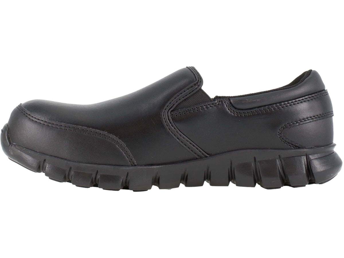 Reebok Sublite Cushion Work Athletic Oxford - Women's Black 8.5 Medium