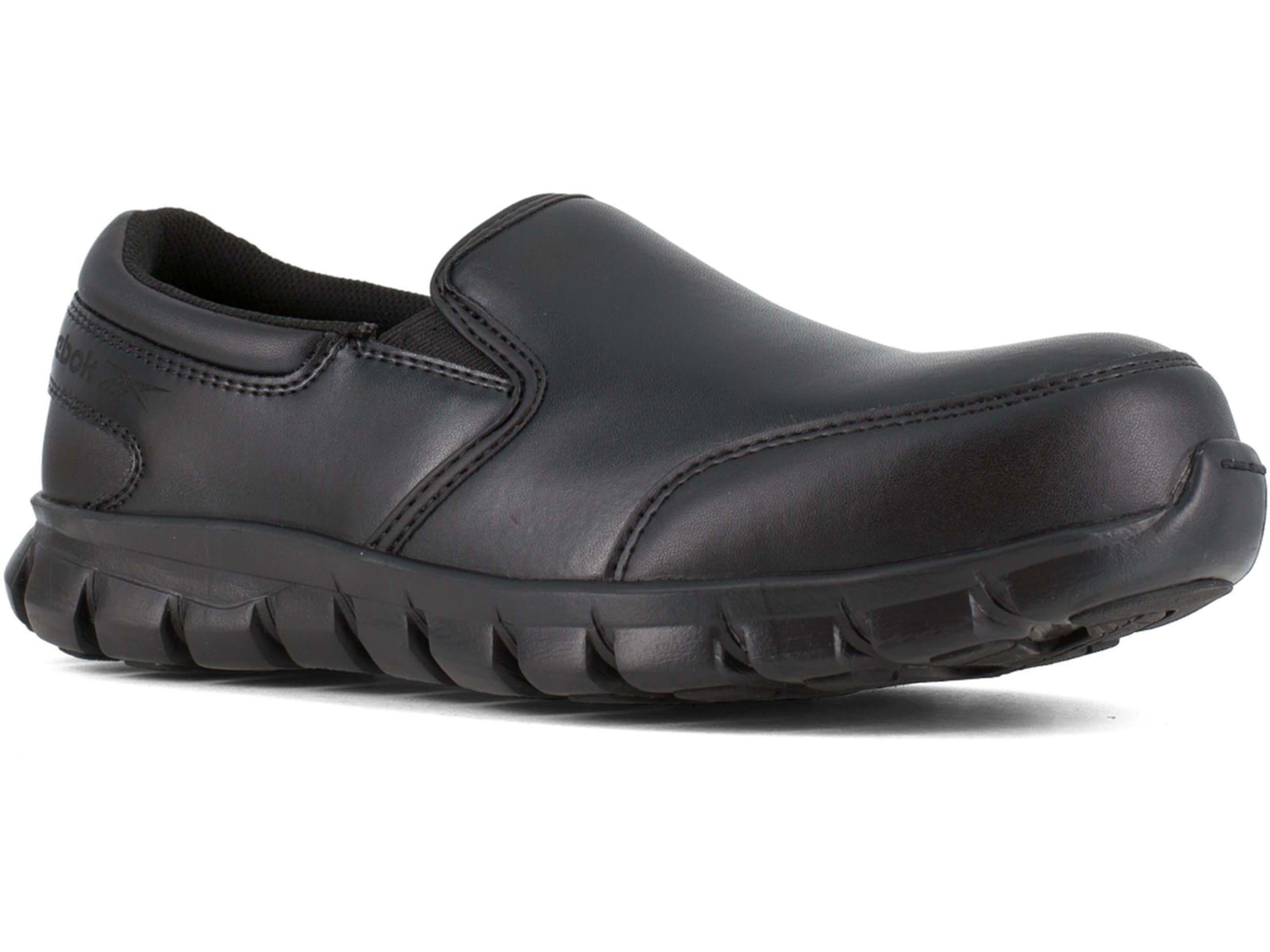 Reebok Sublite Cushion Work Athletic Oxford - Women's Black 8.5 Medium
