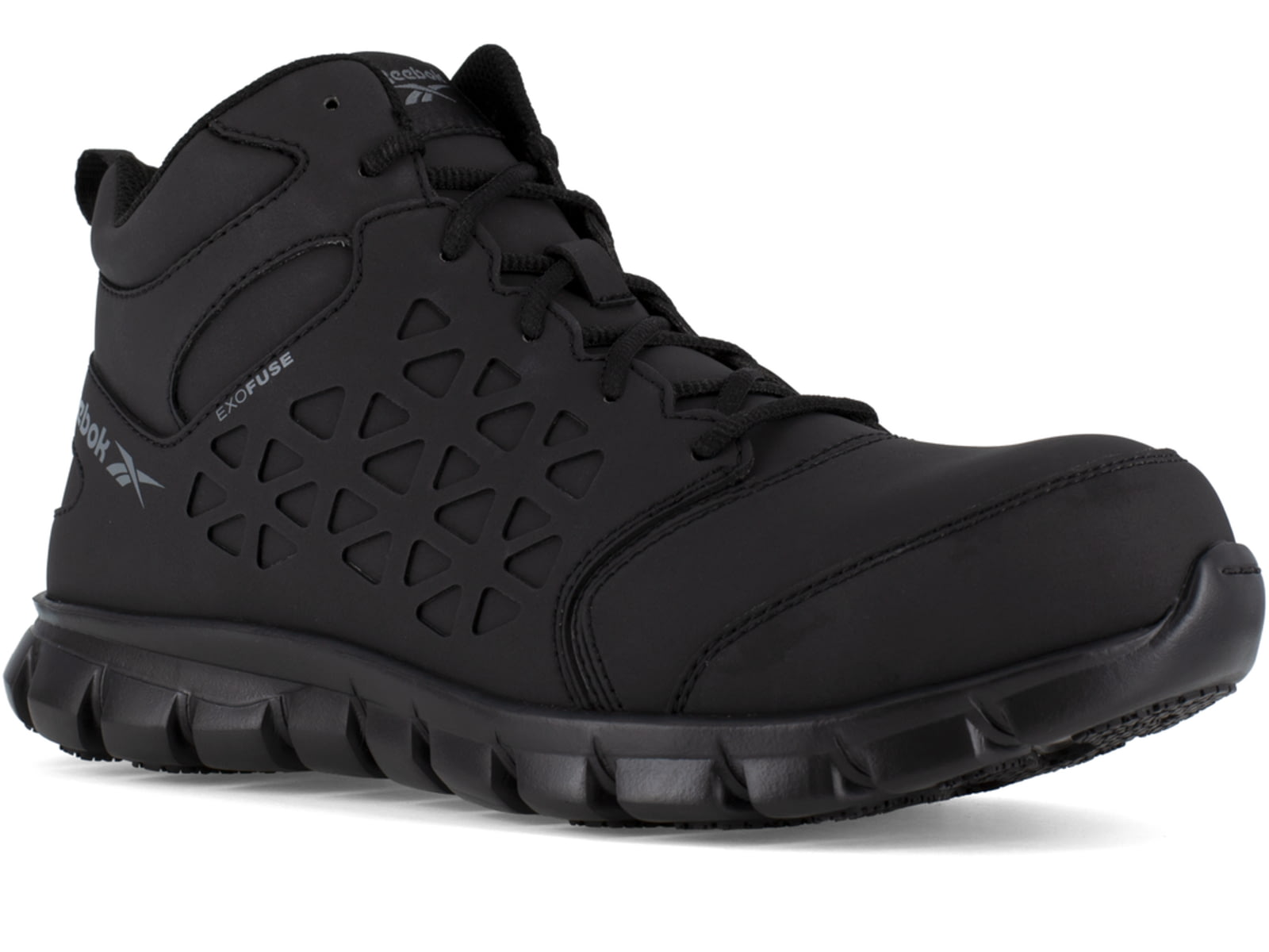 Reebok Sublite Cushion Work Shoes - Men's Black 8.5 US Wide RBK-RB4059-W-8.5