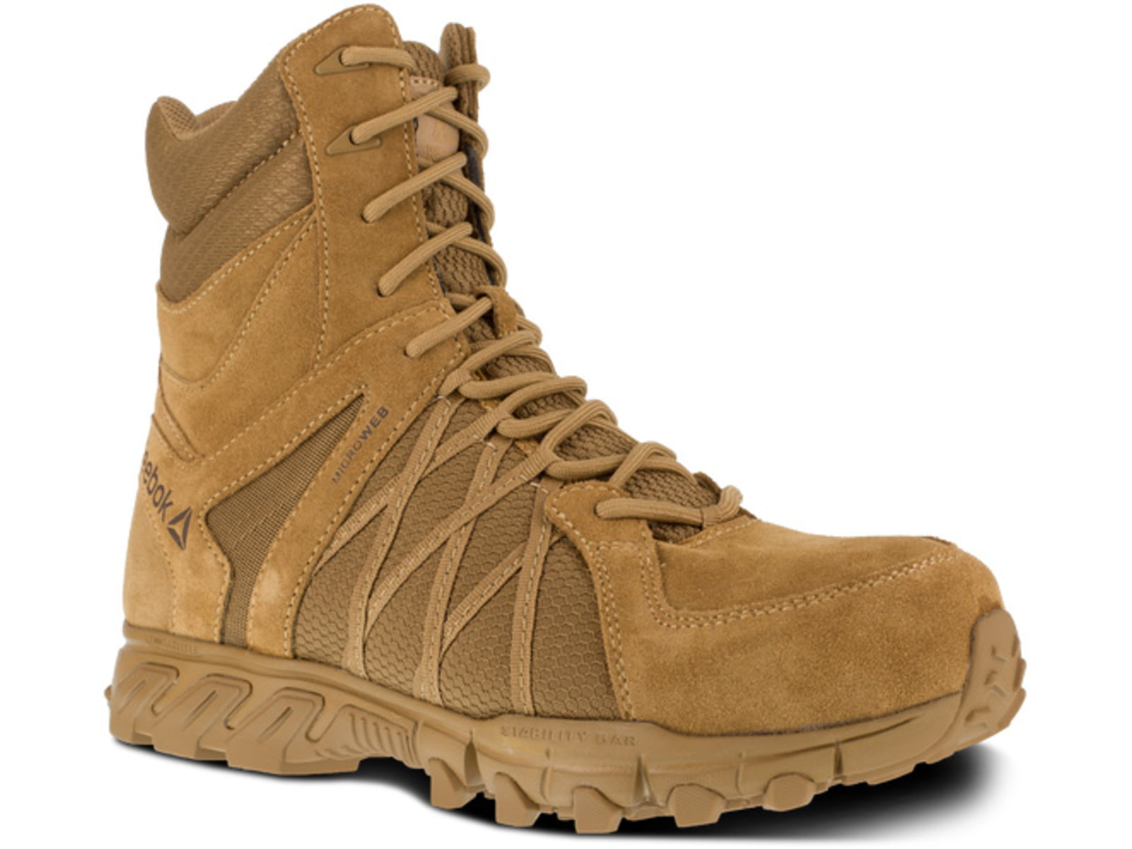 Reebok Trailgrip Tactical Military Composite Toe - Men's Wide Coyote