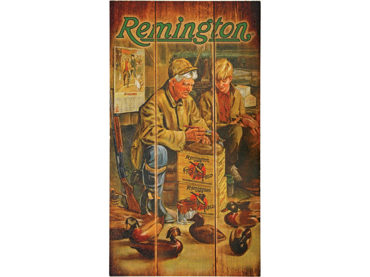 Remington First In The Field Decoys Sign