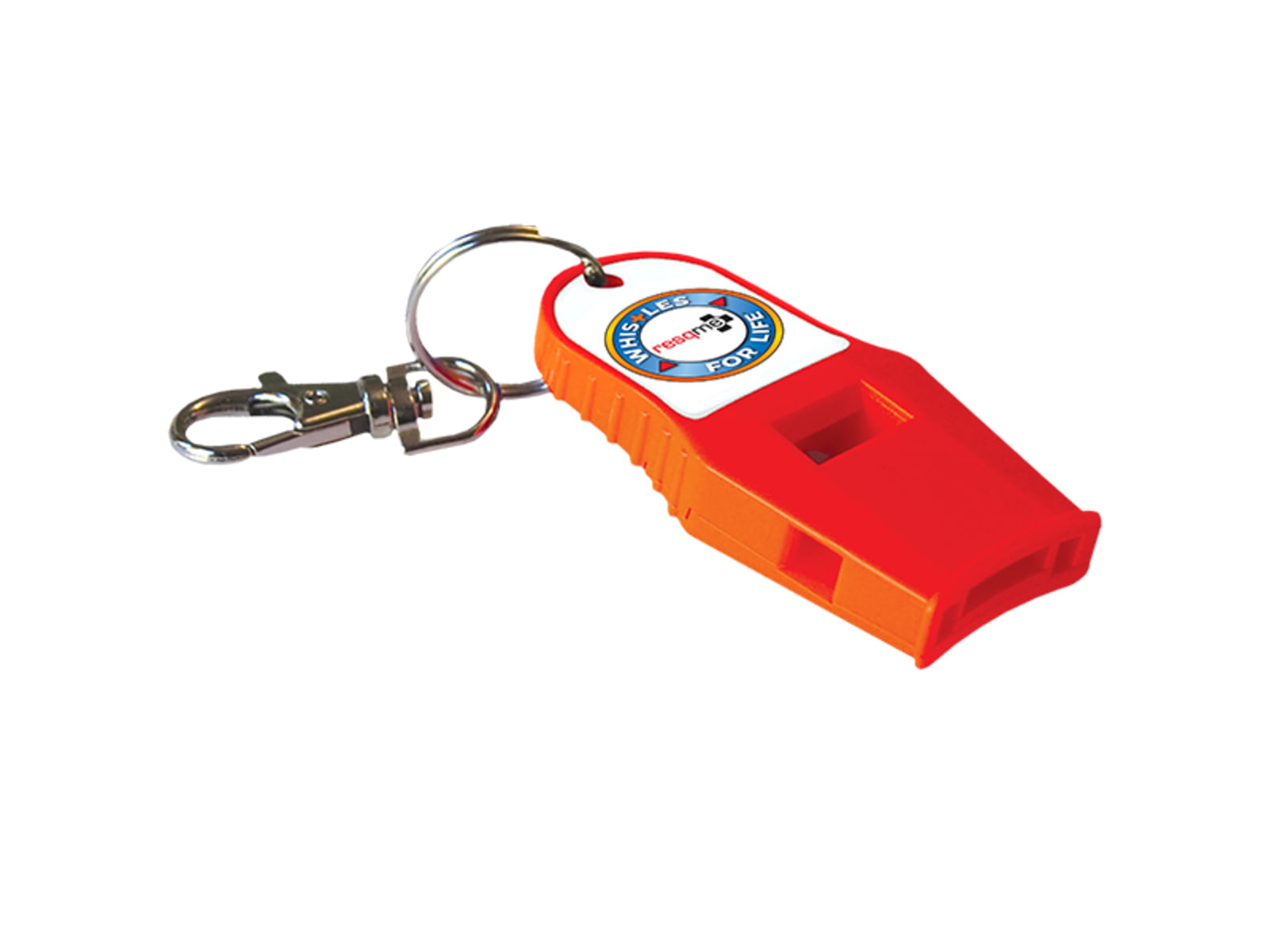 resqme Whistle For Life - Safety Whistle Safety Orange -
