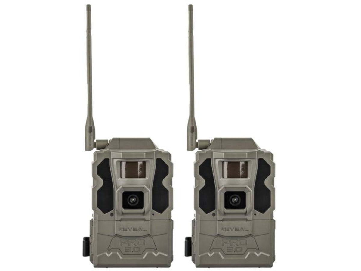 Reveal by Tactacam Pro 3.0 Cellular Trail Camera - Pack of 2 Gray