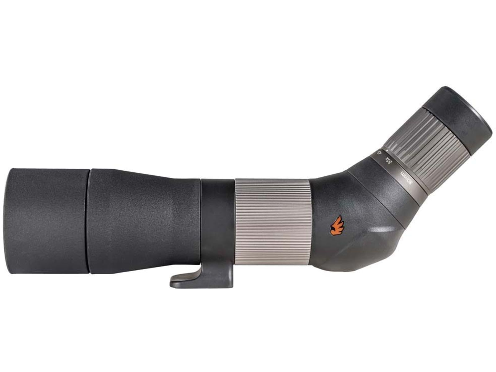 Revic Acura S65a 18x65mm Spotting Scope w/ 22-45x Eyepeice Angled Dark Gray/Orange