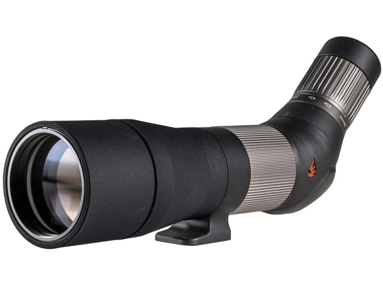 Revic Acura S65a 18x65mm Spotting Scope w/ 22-45x Eyepeice Angled Dark Gray/Orange