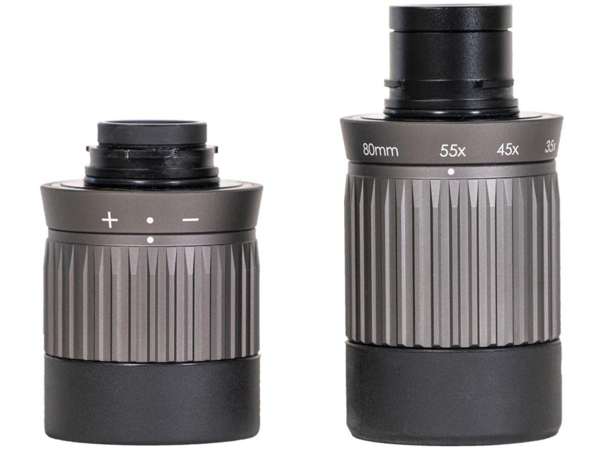 Revic Acura Spotting Scope 27-55x 80mm Objective Dark Gray/Orange AY-R-E1002