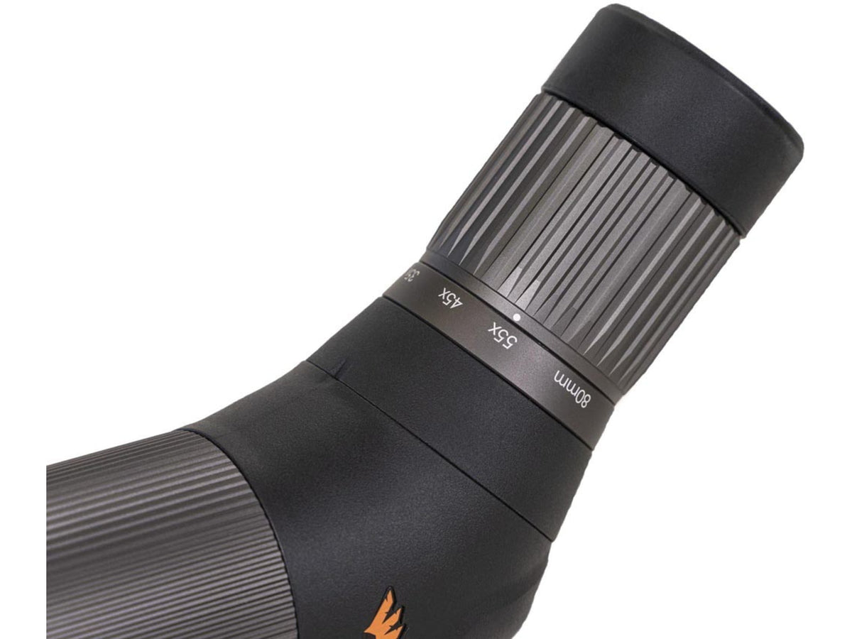 Revic Acura Spotting Scope 27-55x 80mm Objective Dark Gray/Orange AY-R-E1002