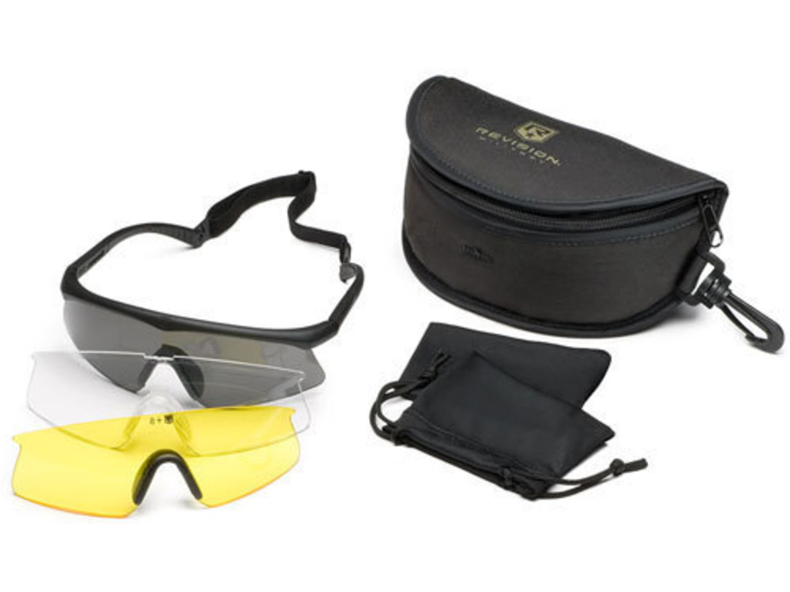 Revision Sawfly Eyeshield Deluxe Kit with Clear, Solar and HC Yellow Lenses