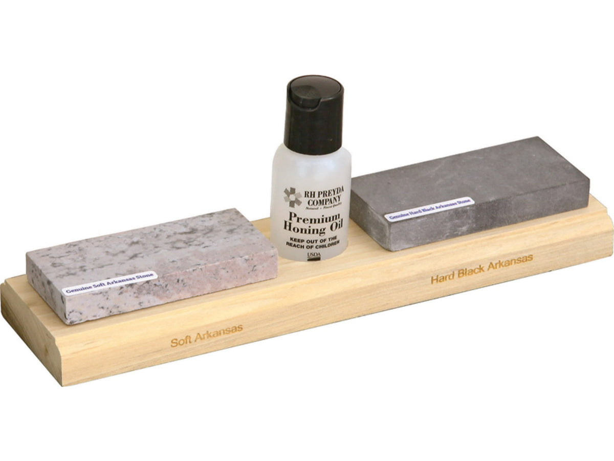 RH Preyda Sportsman 2 Stone Honing Set 9.5" overall 30286