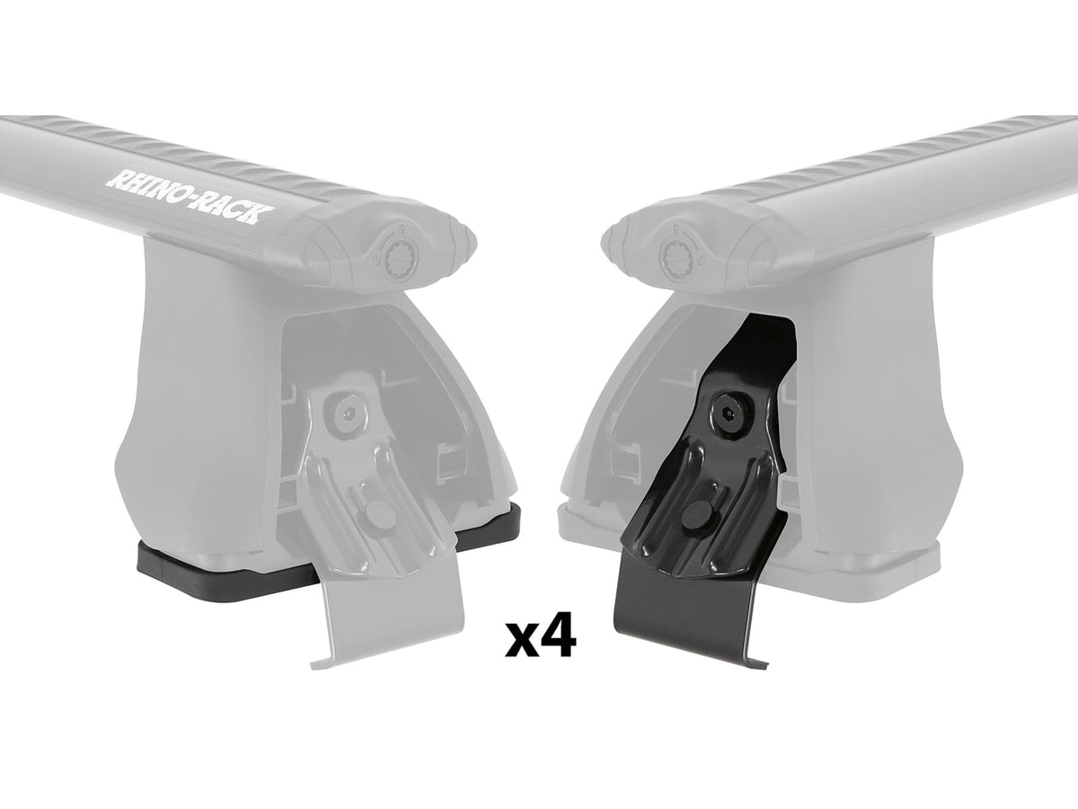 Rhino Rack Pad & Clamp Kit For 2500 Multi Fit 4 Pads and 4 Clamps