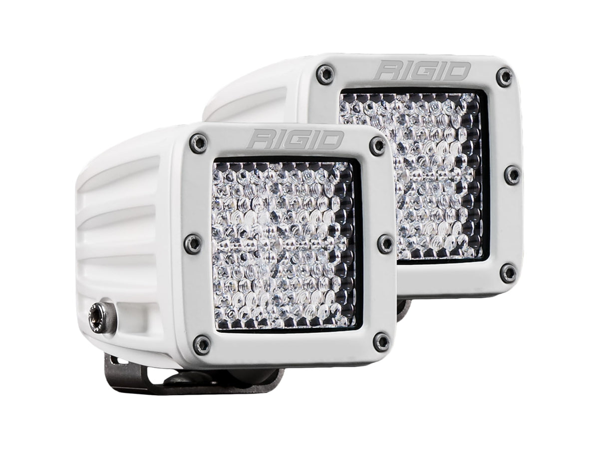 Rigid Industries D-Series PRO Hybrid-Diffused LED Light Pair White 602513