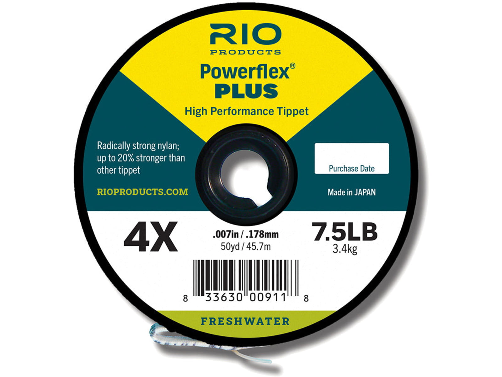 RIO Products Powerflex Plus 1X Tippet 50yd