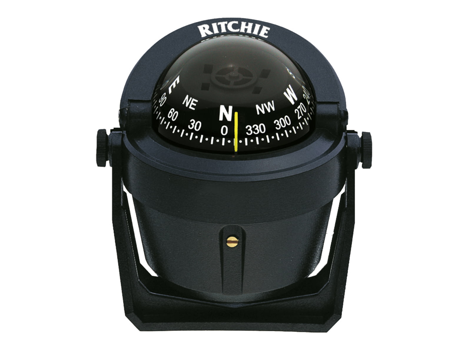 Ritchie B-51 Explorer Compass - Bracket Mount - Black B-51