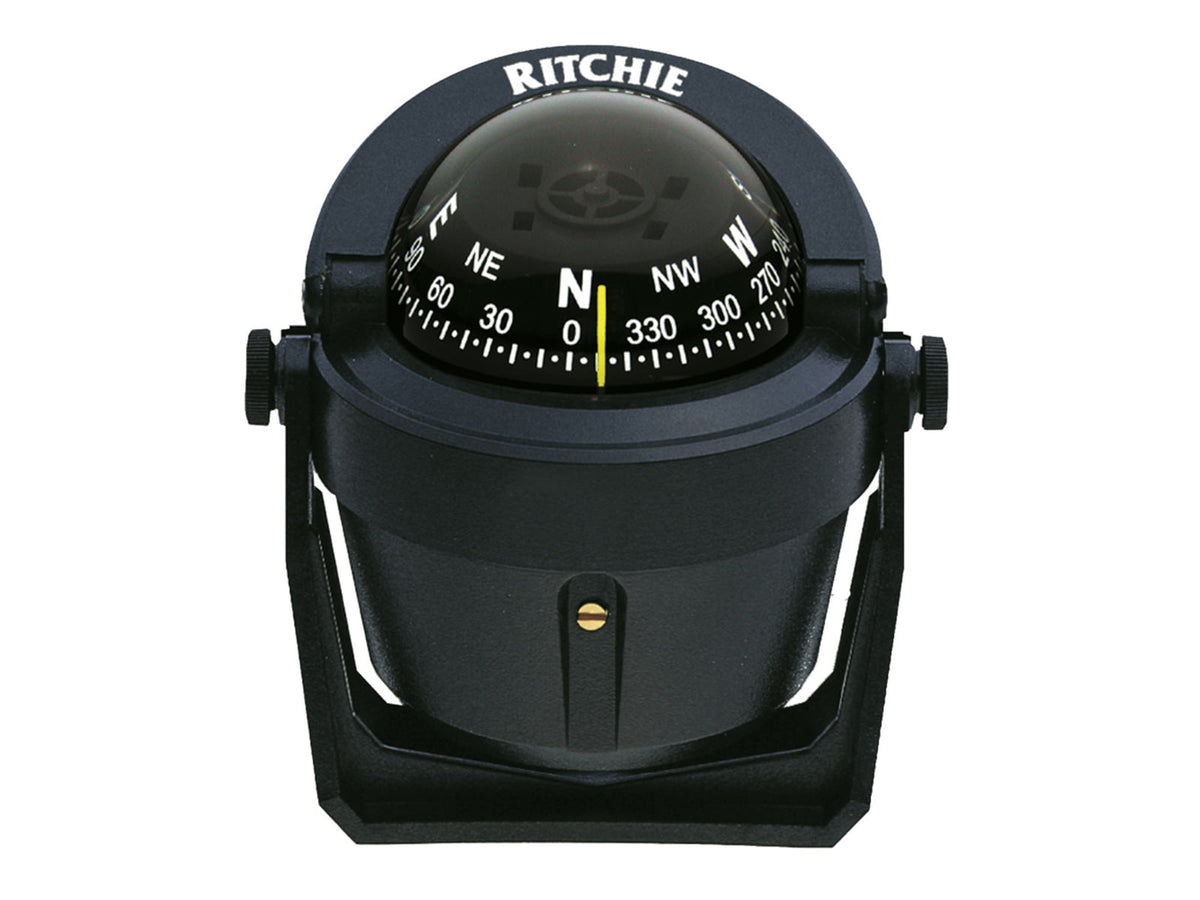 Ritchie B-51 Explorer Compass - Bracket Mount - Black B-51
