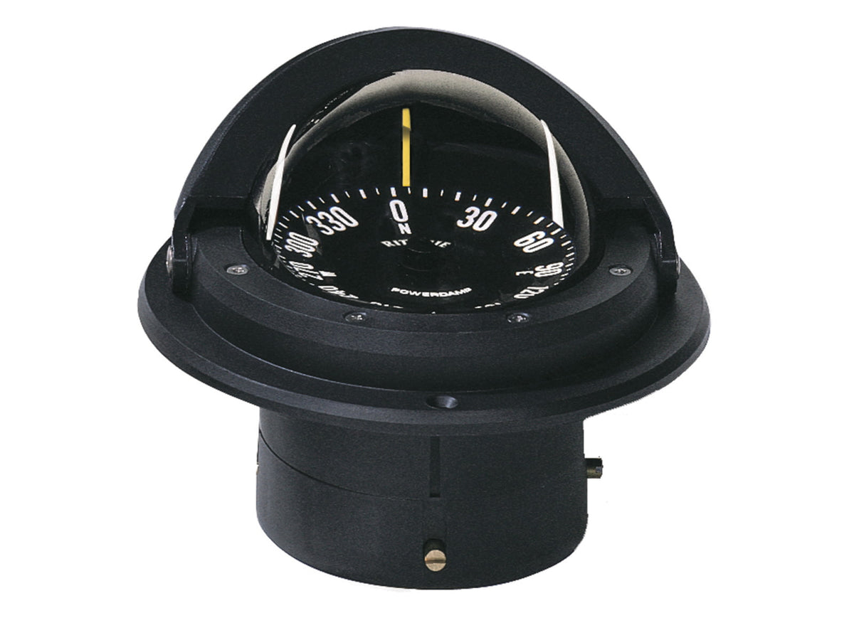 Ritchie F-82 Voyager Compass - Flush Mount - Black F-82