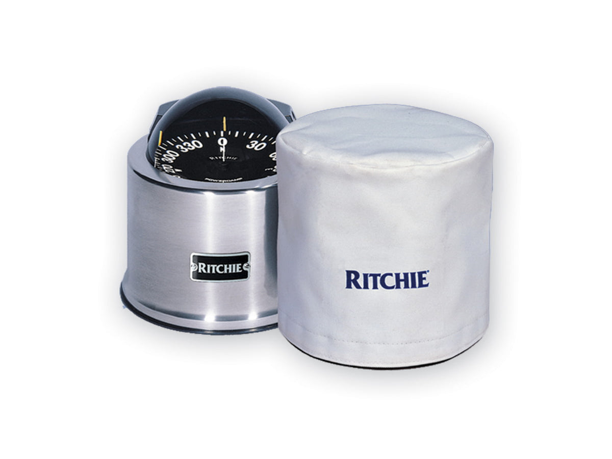 Ritchie GM-5-C GlobeMaster 5" Binnacle Cover - White GM-5-C