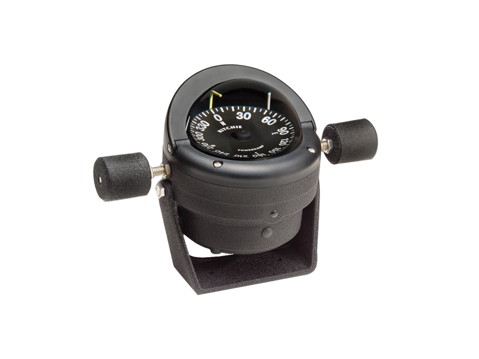 Ritchie HB-845 Helmsman Steel Boat Compass - Bracket Mount - Black HB-845