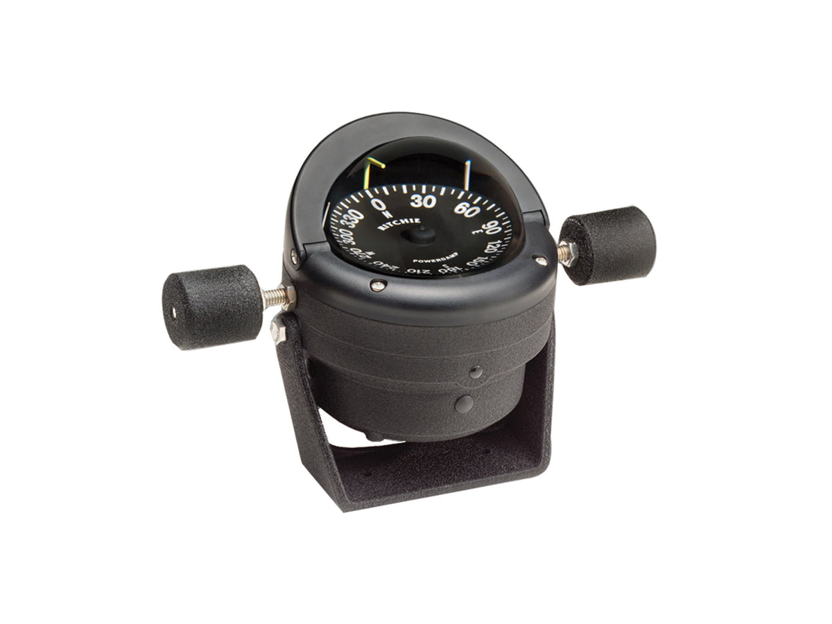 Ritchie HB-845 Helmsman Steel Boat Compass - Bracket Mount - Black HB-845