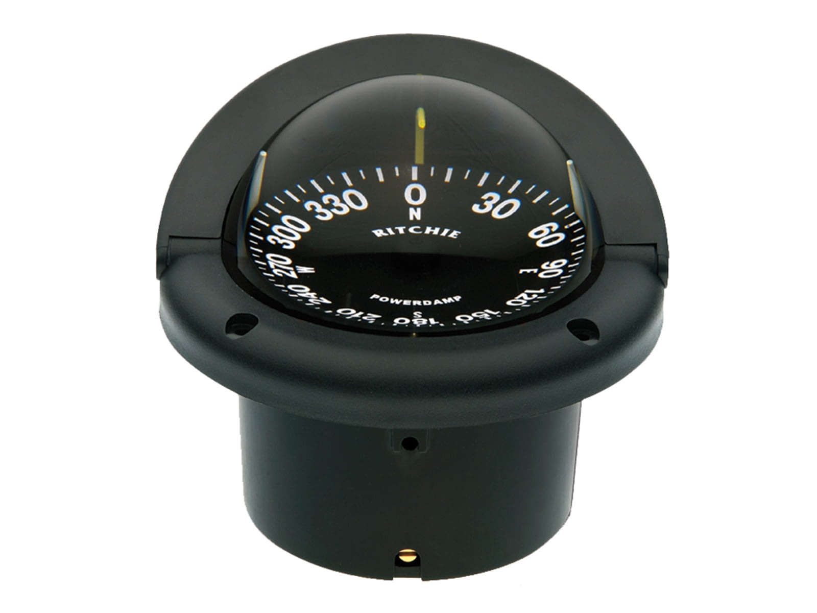 Ritchie HF-742 Helmsman Compass - Flush Mount - Black HF-742