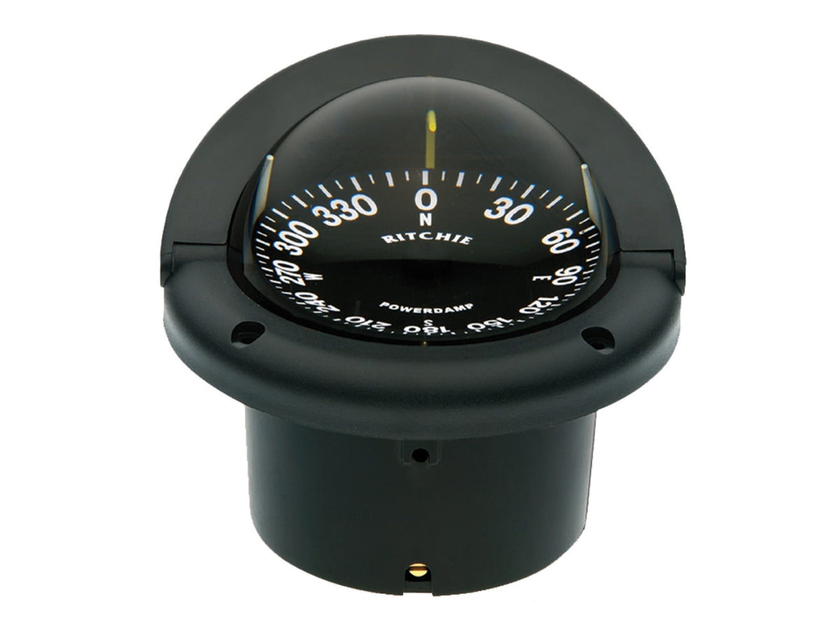Ritchie HF-742 Helmsman Compass - Flush Mount - Black HF-742