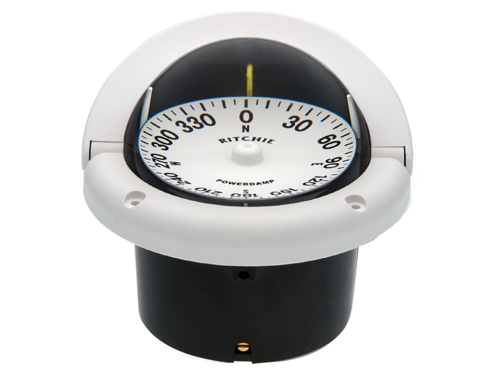 Ritchie HF-742W Helmsman Compass - Flush Mount - White HF-742W