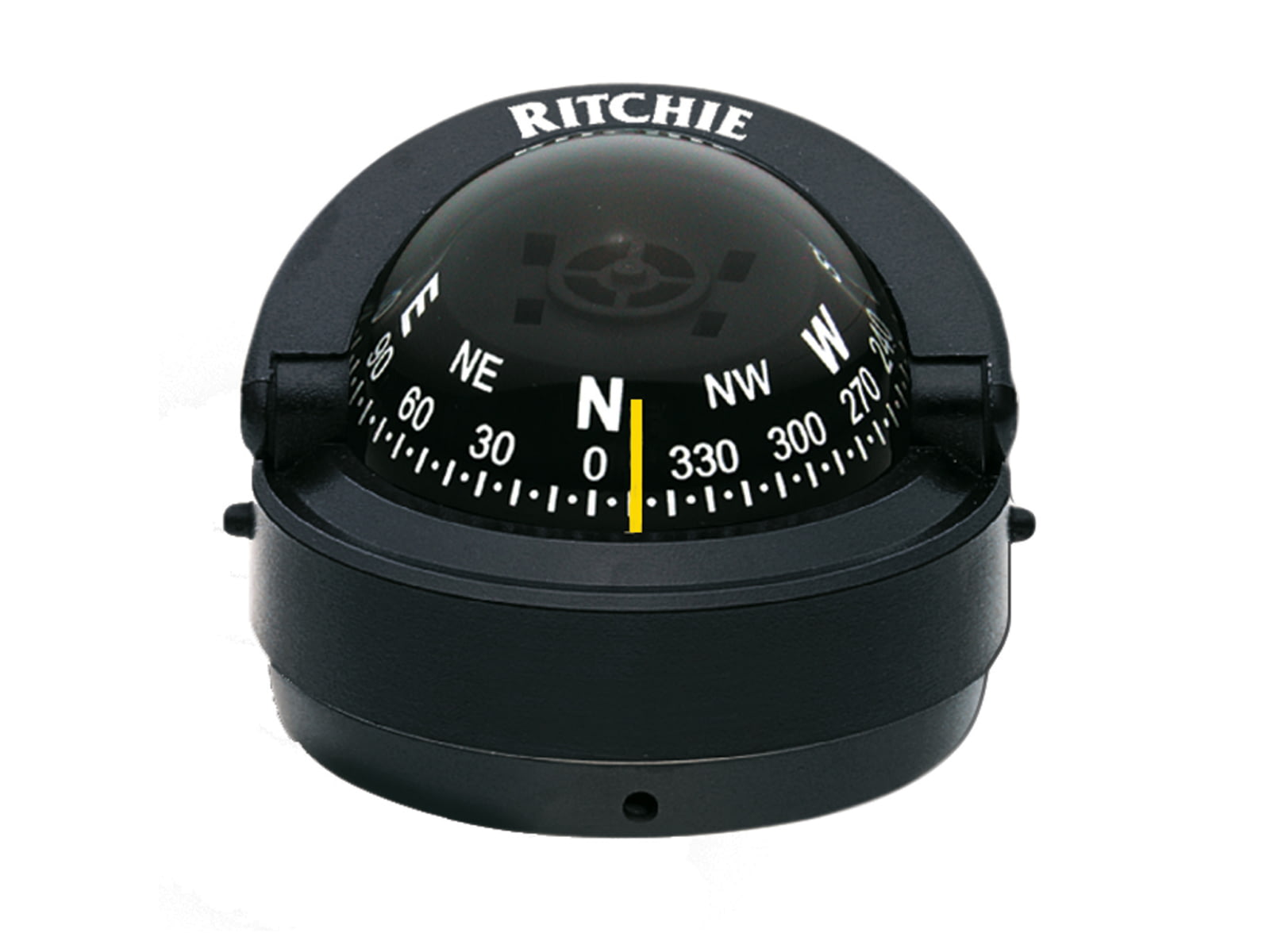 Ritchie S-53 Explorer Compass - Surface Mount - Black S-53