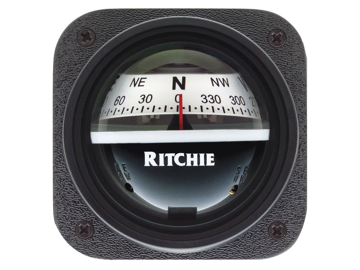 Ritchie V-527 Kayak Compass - Bulkhead Mount - White Dial V-527