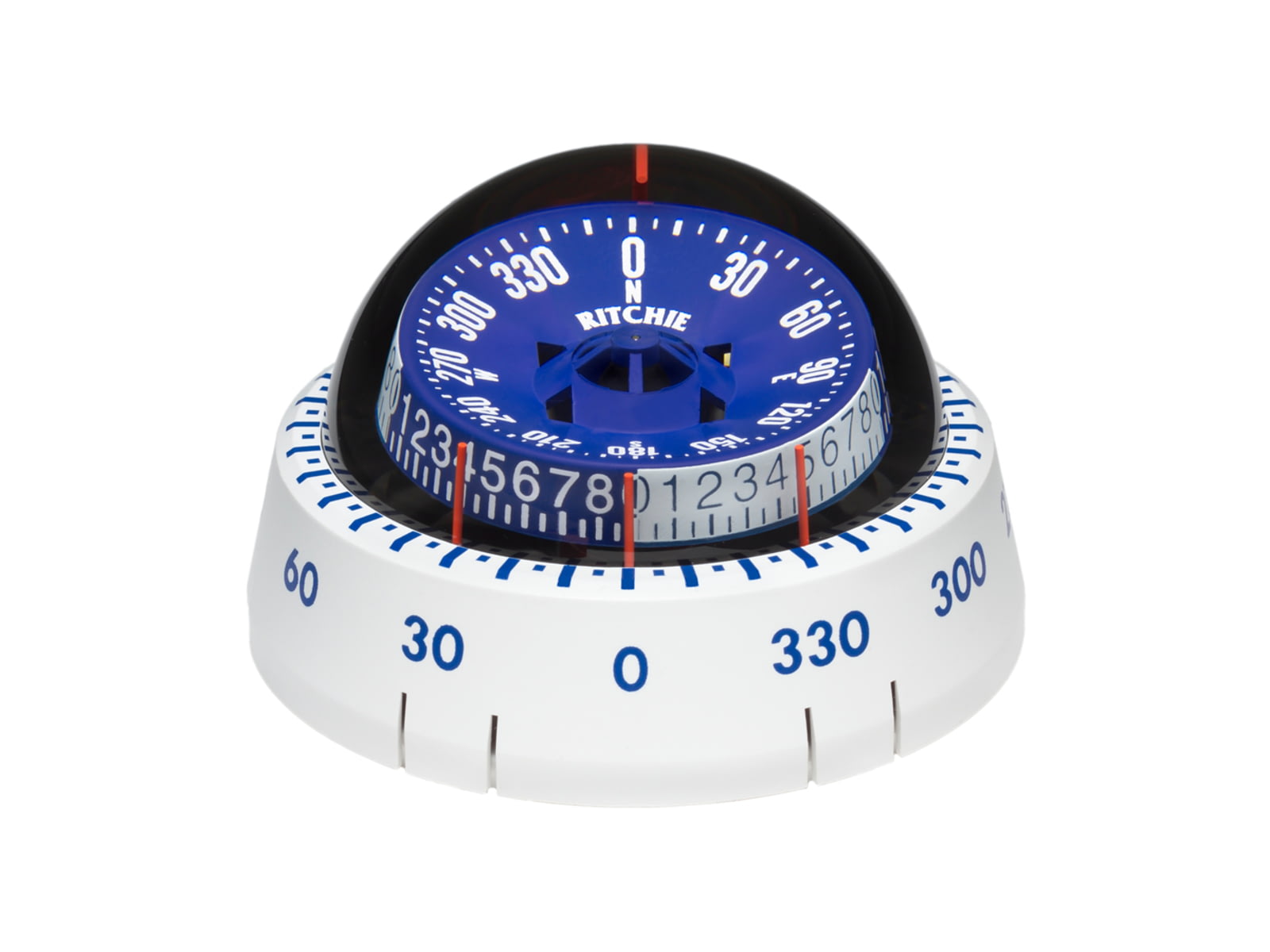 Ritchie XP-98W X-Port Tactician Compass - Surface Mount - White XP-98W