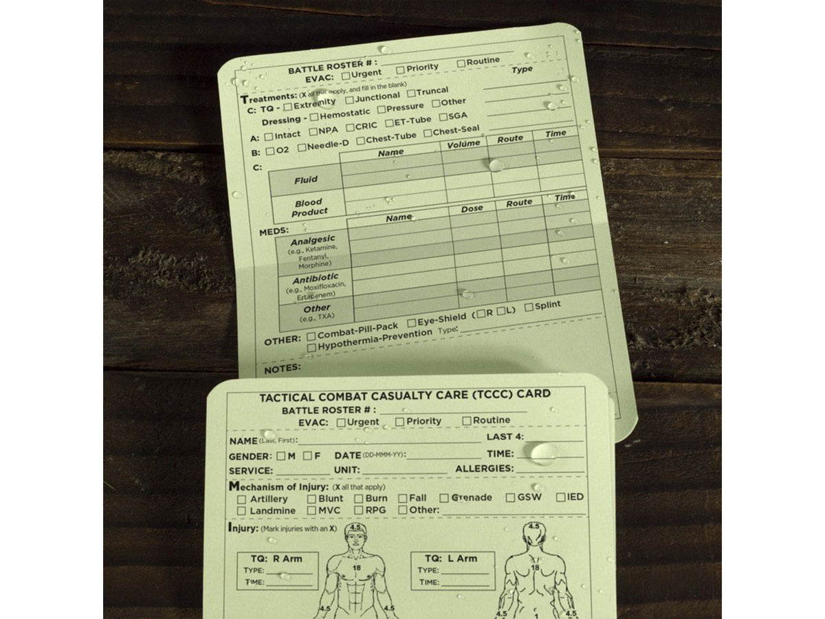 Rite in the Rain Combat Cards 6x5 MIST991