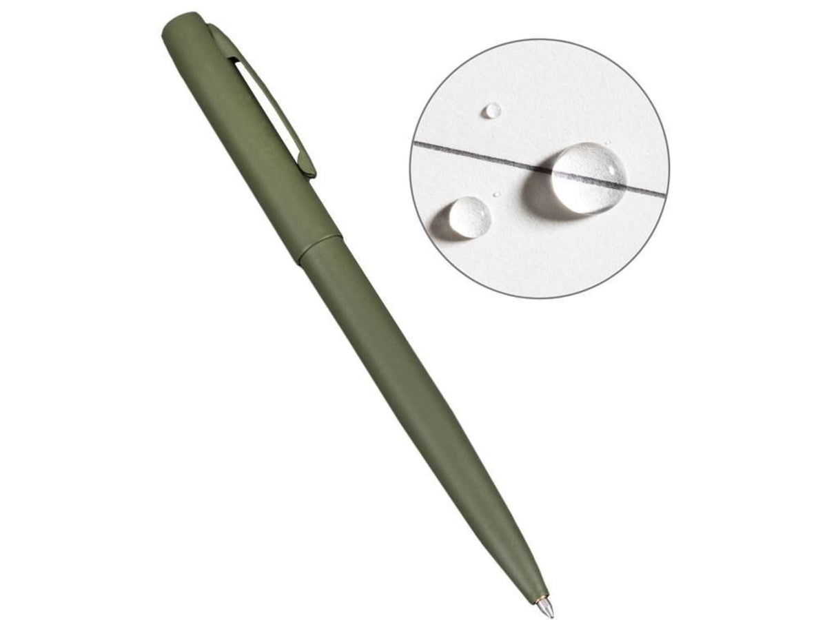Rite in the Rain All-weather Metal Clicker Pen Green - OD97
