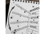 Rite in the Rain Bolt-action Pen - Black W/ Black Ink - BK16