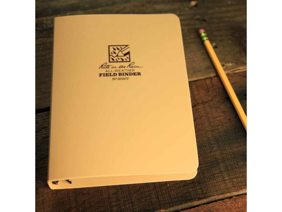 Rite In The Rain Field Binder - 1/2In - Tan 5 5/8 X 7 1/2 9200T