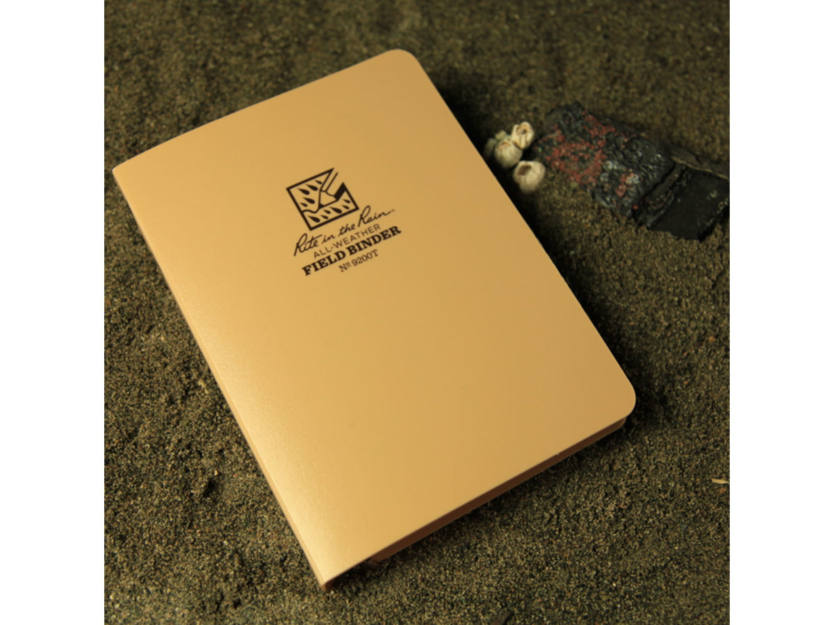 Rite In The Rain Field Binder - 1/2In - Tan 5 5/8 X 7 1/2 9200T