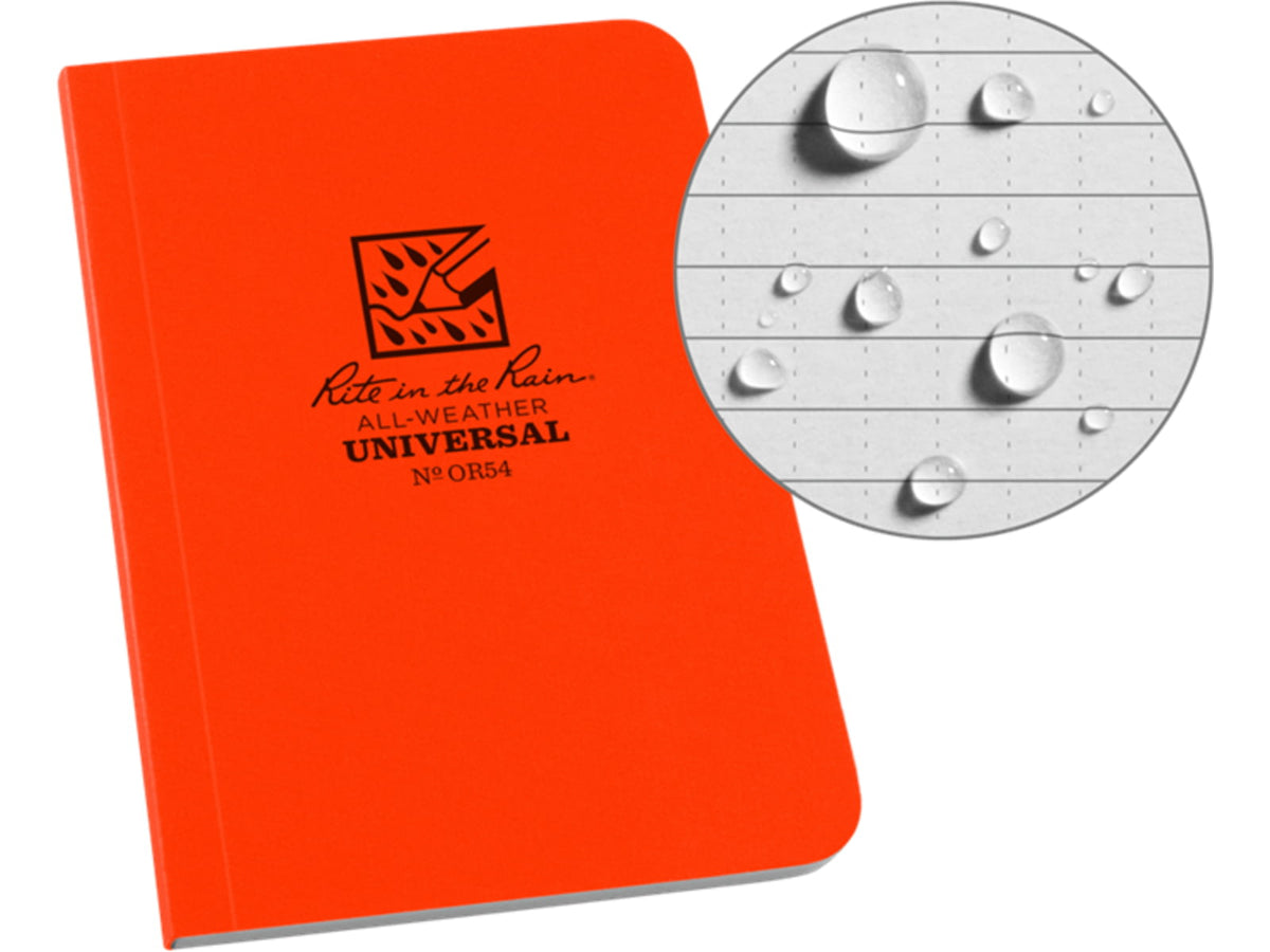Rite in the Rain Field Flex Pocket Memo Universal Orange OR54