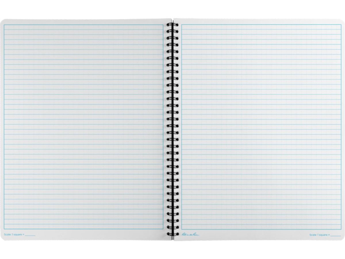 Rite In The Rain Maxi-Spiral Notebook - Universal Yellow 8 1/2 X 11 373-Mx