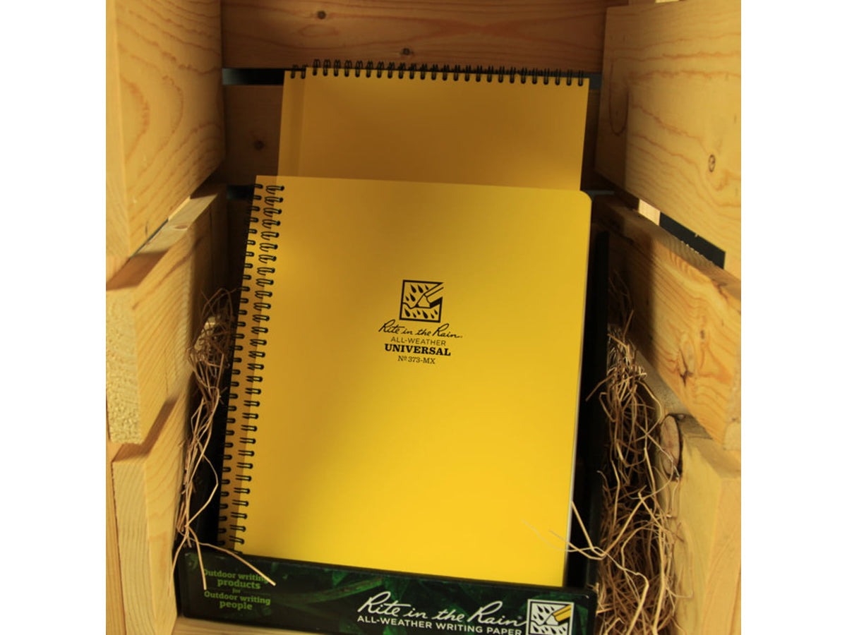 Rite In The Rain Maxi-Spiral Notebook - Universal Yellow 8 1/2 X 11 373-Mx
