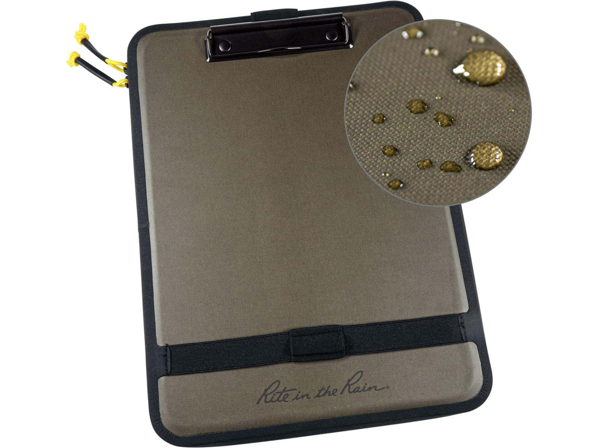 Rite in the Rain Monsoon Field Desk/Clipboard w/ Storage Olive/Black 297