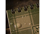 Rite in the Rain 3''x 5''Polydura Top-Spiral Notebook Tan/Green Plaid PL935T