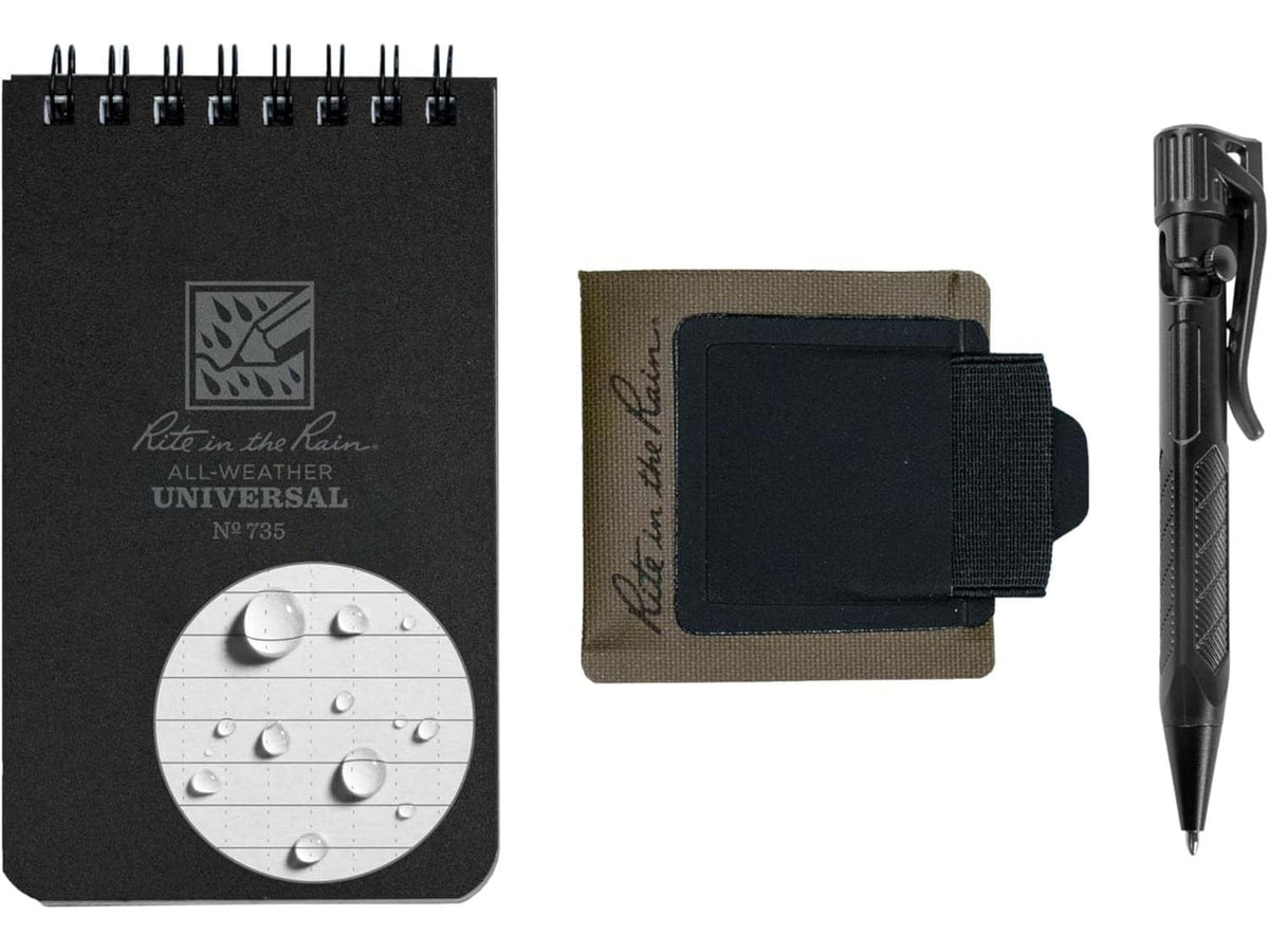 Rite in the Rain Monsoon Pen Holster Kit Olive/Black PH2-KIT