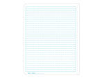 Rite in the Rain Hard-cover Notebook 6.75'' X 8.75'' Blue - 270F-LG