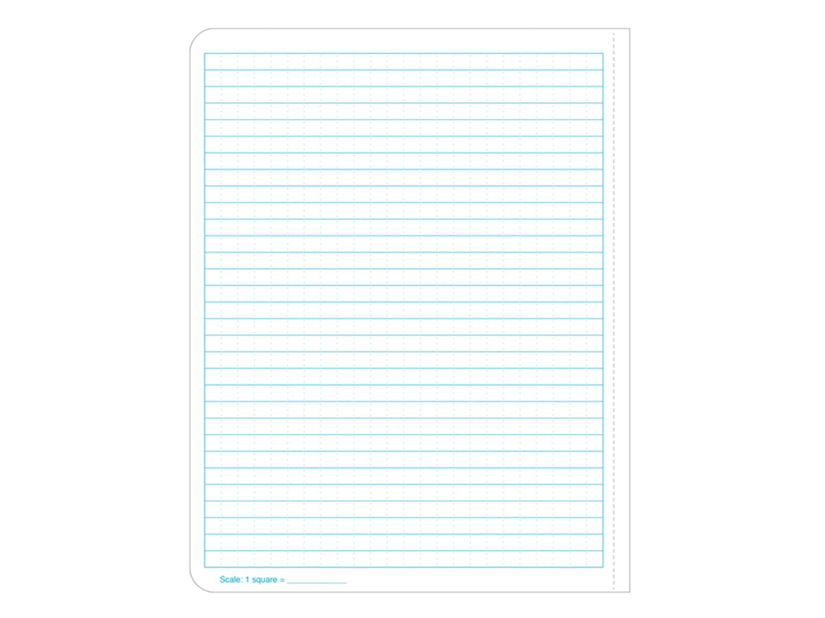 Rite in the Rain Hard-cover Notebook 6.75'' X 8.75'' Blue - 270F-LG