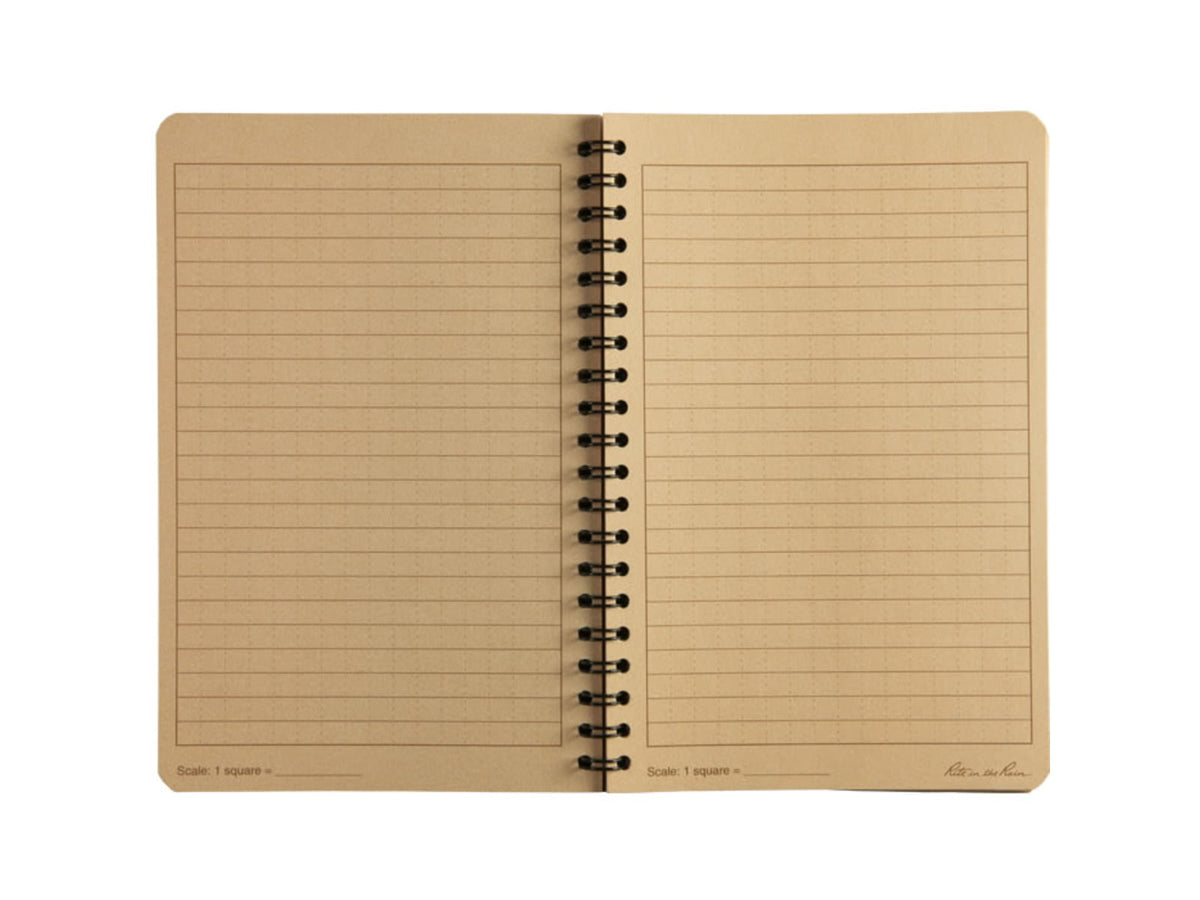 Rite in the Rain Side Spiral Kit - Tan Tan 4 5/8 x 7 973T-KIT