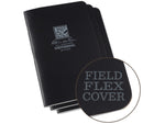 Rite in the Rain Stapled Notebook - Universal - Black - 3 Pack Black 4/5/8 x 7 771FX