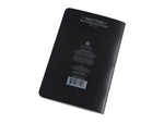 Rite in the Rain Stapled Notebook - Universal - Black - 3 Pack Black 4/5/8 x 7 771FX