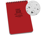 Rite in the Rain Top Spiral Red Notebook 4x6