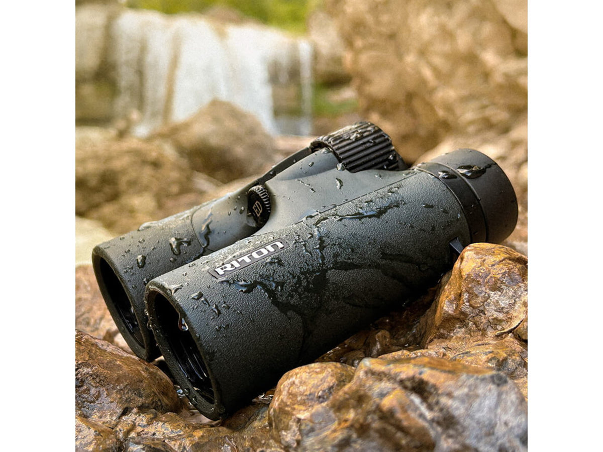 Riton Optics 5 Primal 10x42mm BaK4 Prism Binocular Black NSN # 5P1042BED23