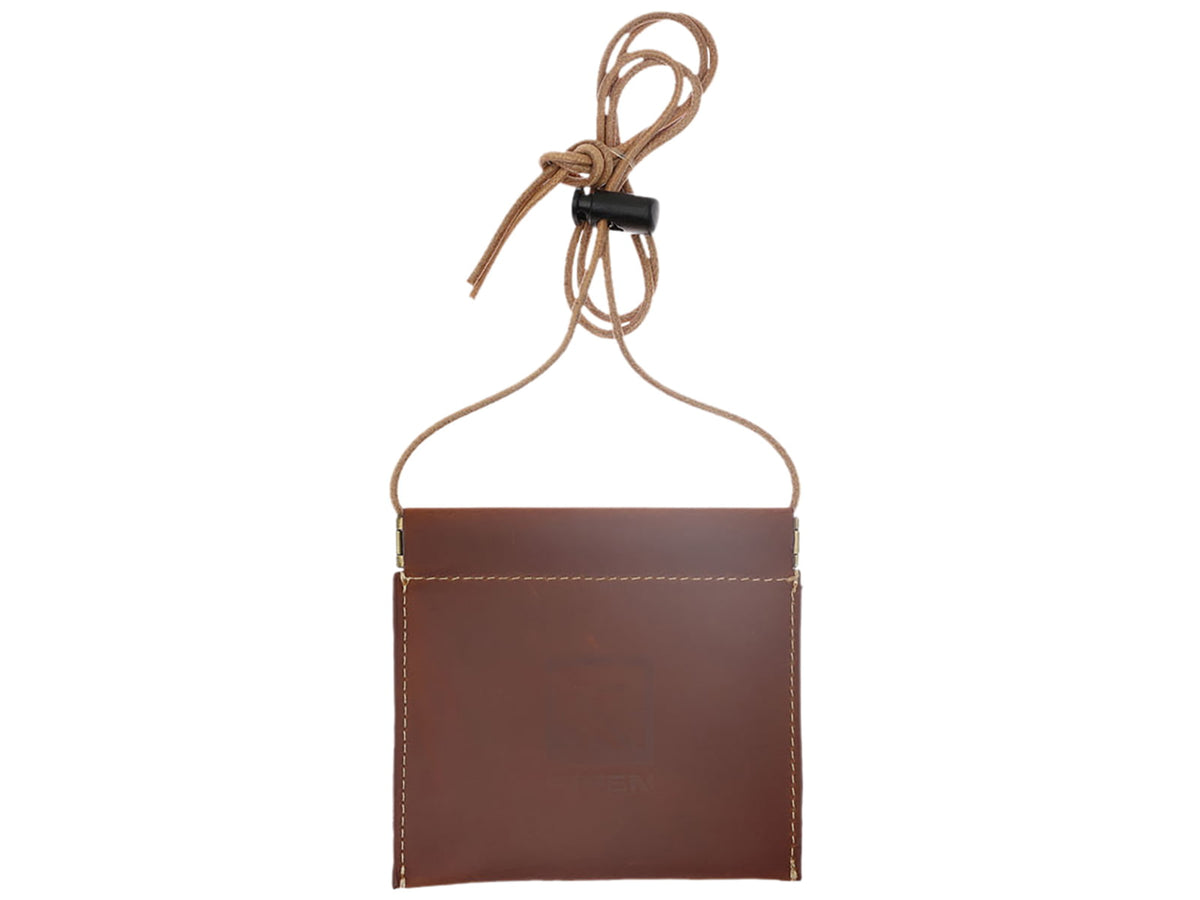 RIVEN 65700 LEATHER DIAPHRAGM CALL POUCH/LANYARD
