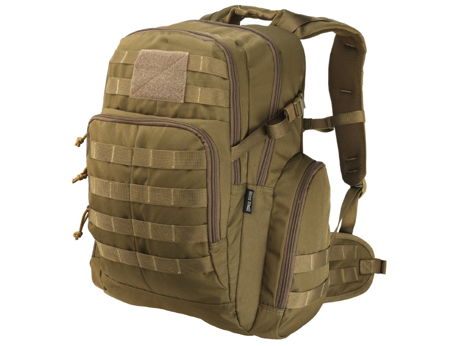 RIVER ROAD 40L Huntex Backpack Polyester Khaki RR-05-BP-01
