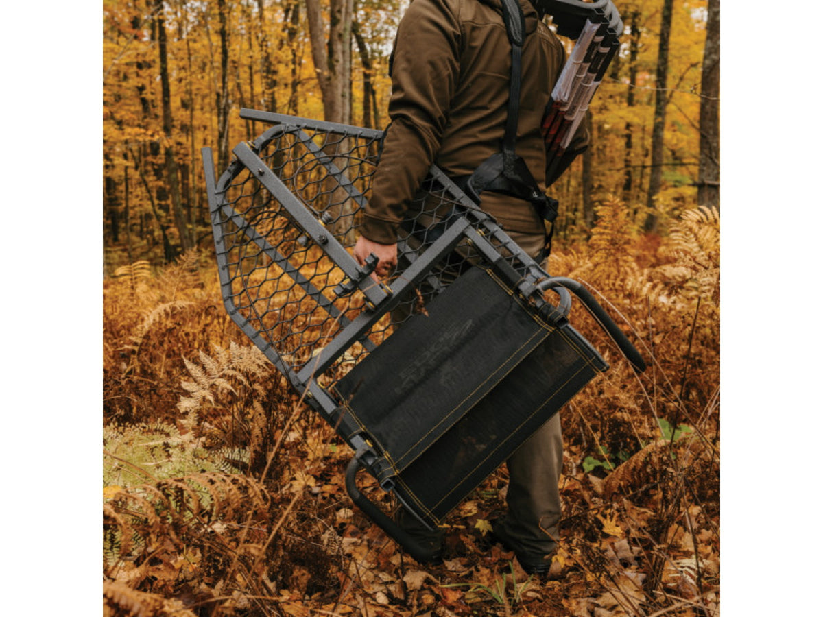 Rivers Edge Treestands Lounger - Treestand Black 1-Man RE521